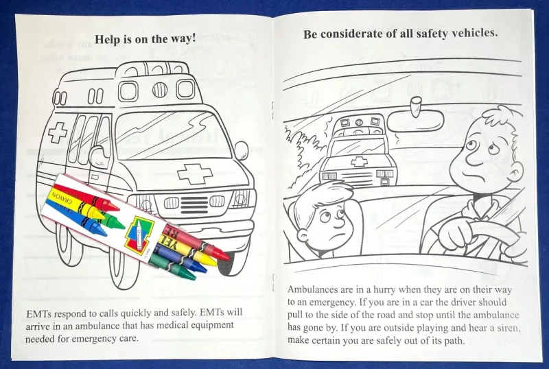 EMTs Help Save Lives Coloring Books — view 2