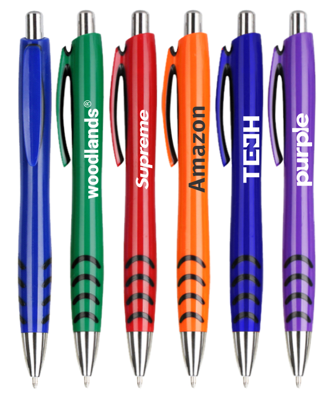 Energize - Click Action Ballpoint Pens with Logo