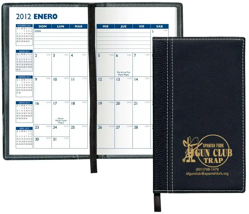 Custom-Branded i-Opener Journal - Two-Tone Vinyl Soft Cover