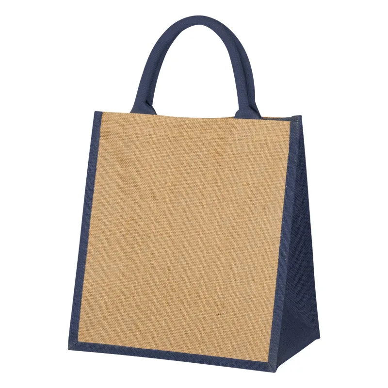 Imprinted Escape Jute Tote Bag — view 7