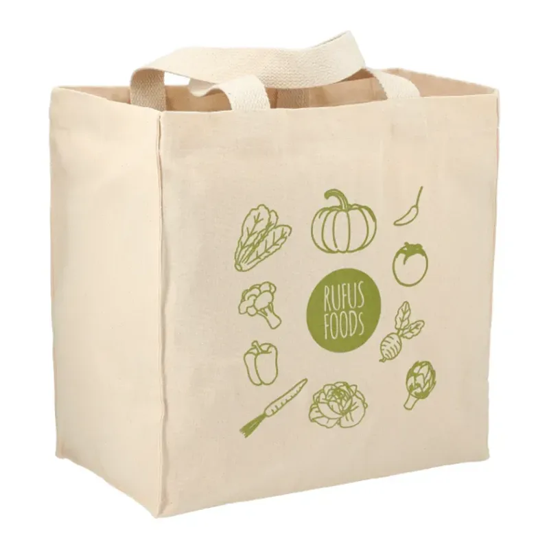 Essential 8oz Cotton Grocery Tote — view 3