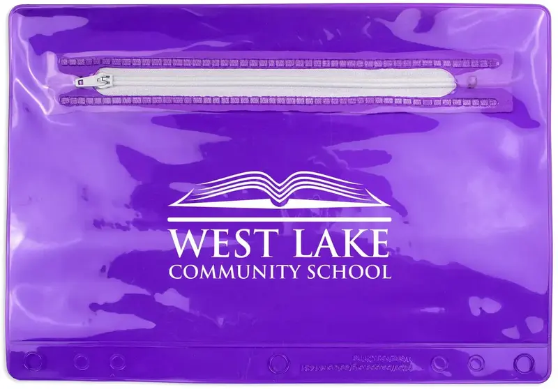 Personalized School Pouch - Translucent PVC