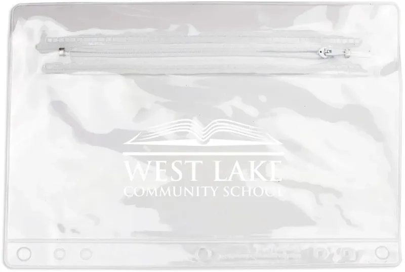 Personalized School Pouch - Translucent PVC — view 6