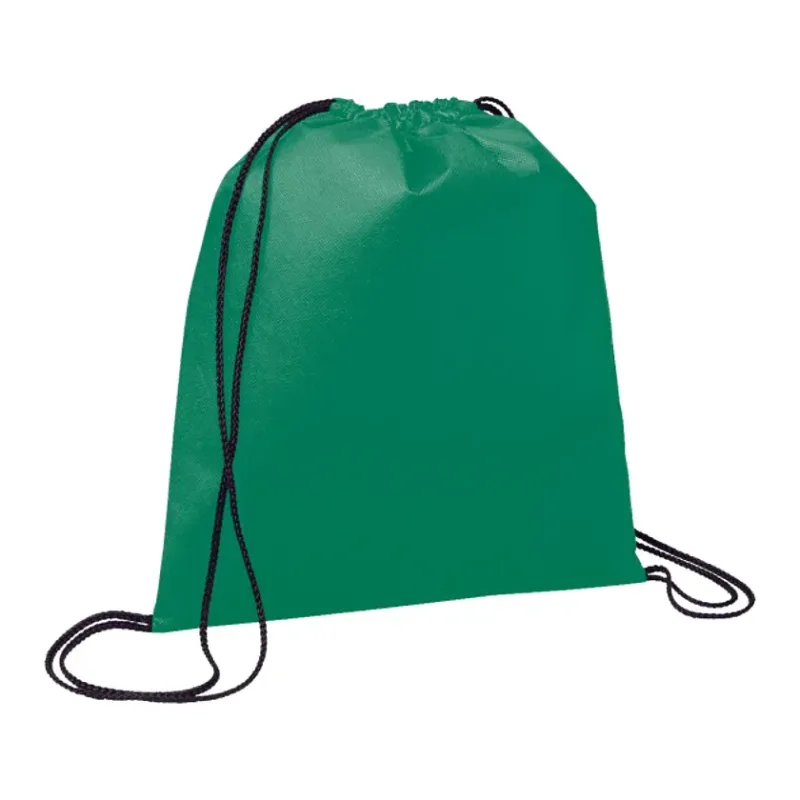 Evergreen Non-Woven Drawstring Bag — view 6