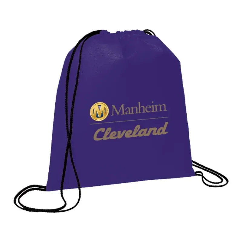 Evergreen Non-Woven Drawstring Bag — view 12
