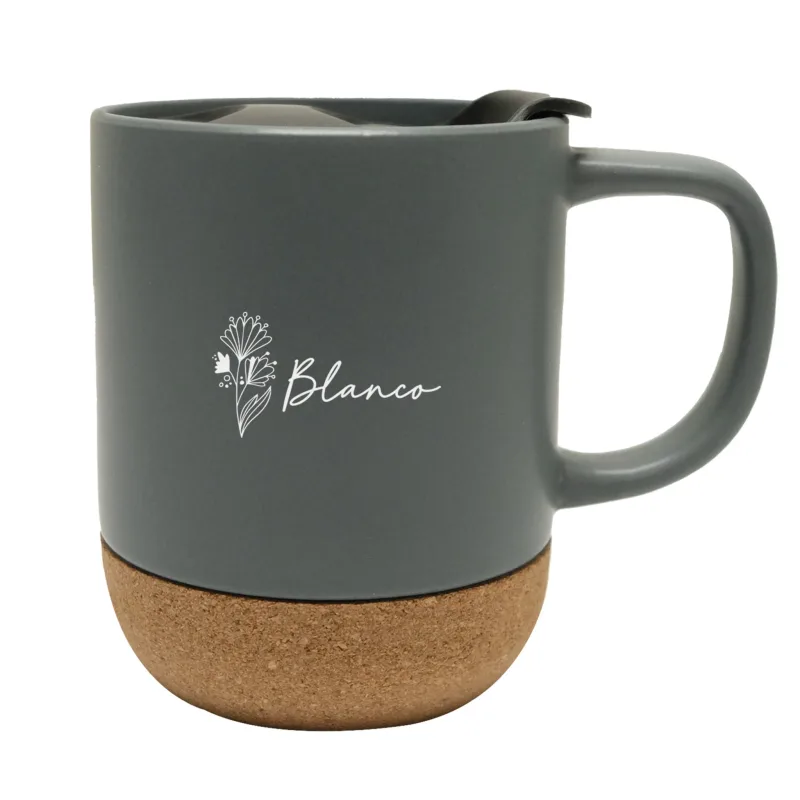 Evora 325ml (11 fl oz) Cork Base Ceramic Mug — view 6