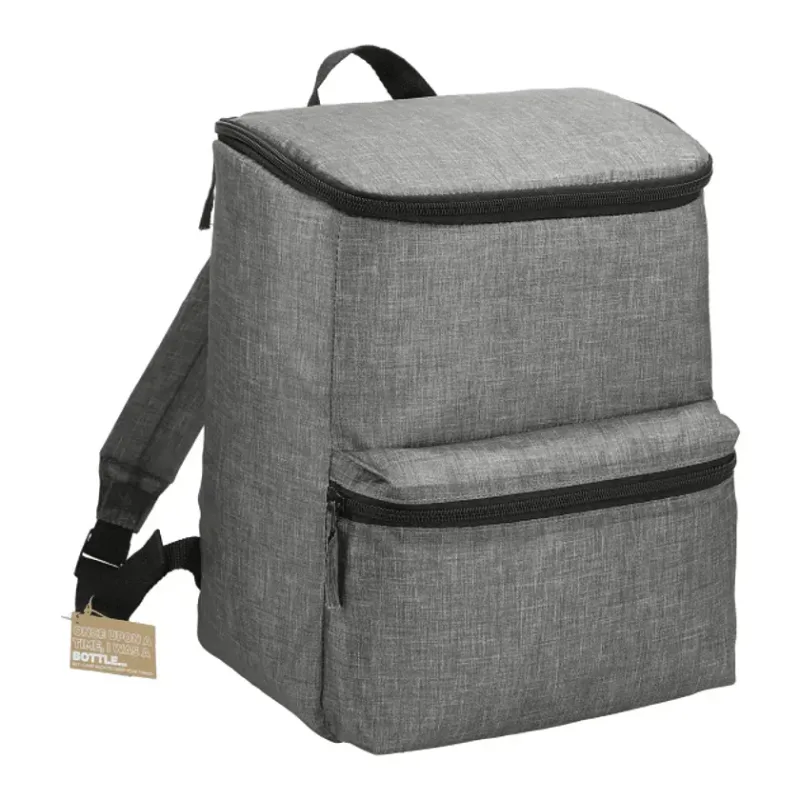 Excursion RPET Constructed Adjustable 20 Can Backpack Cooler — view 3