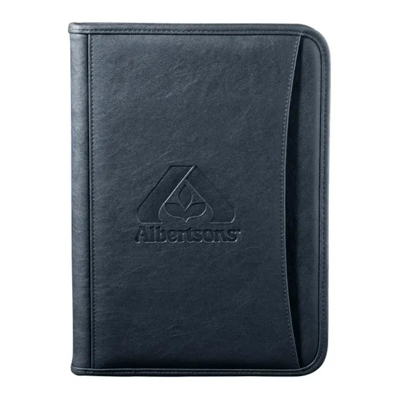 xecutive DuraHyde Zippered Padfolio with FSC® Mix Paper — view 3