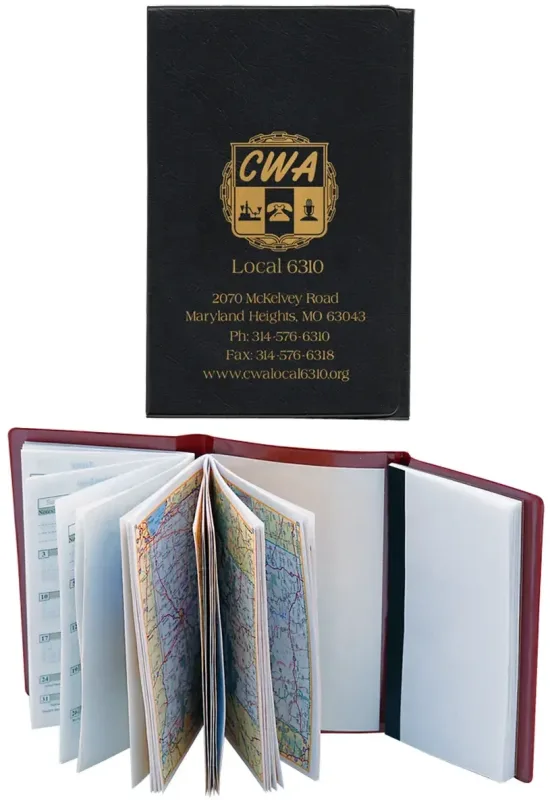 Custom Tri-Fold Pocket Planner Combo — view 6