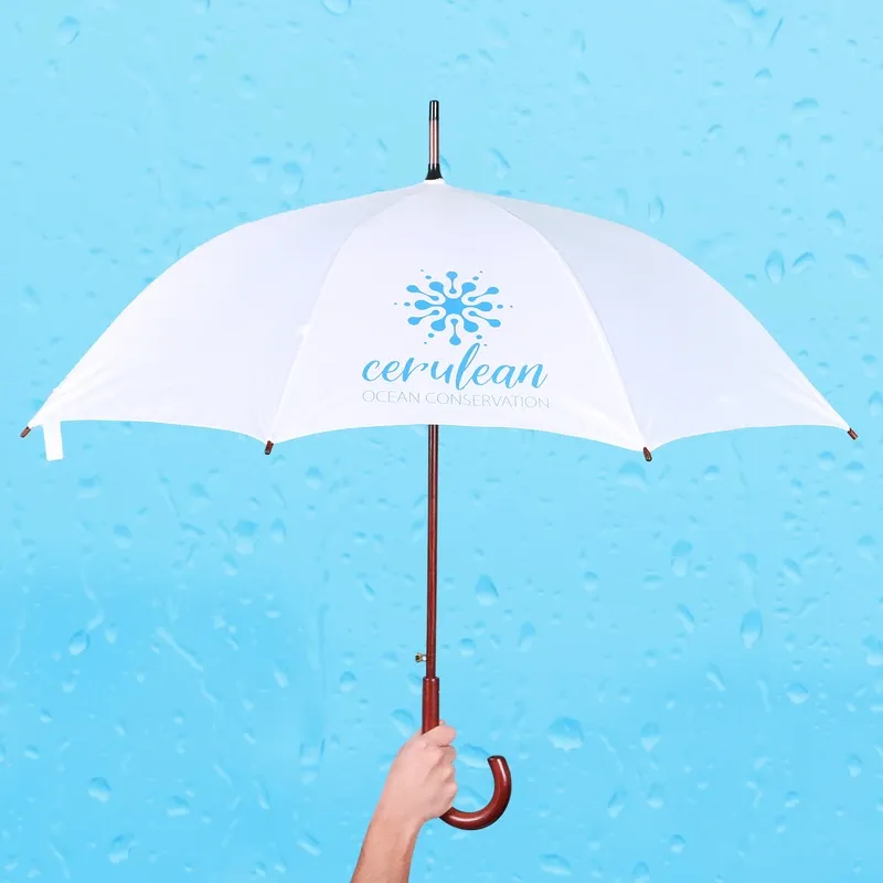 EXECUTIVE UMBRELLA: 48" Arc with Hook Handle