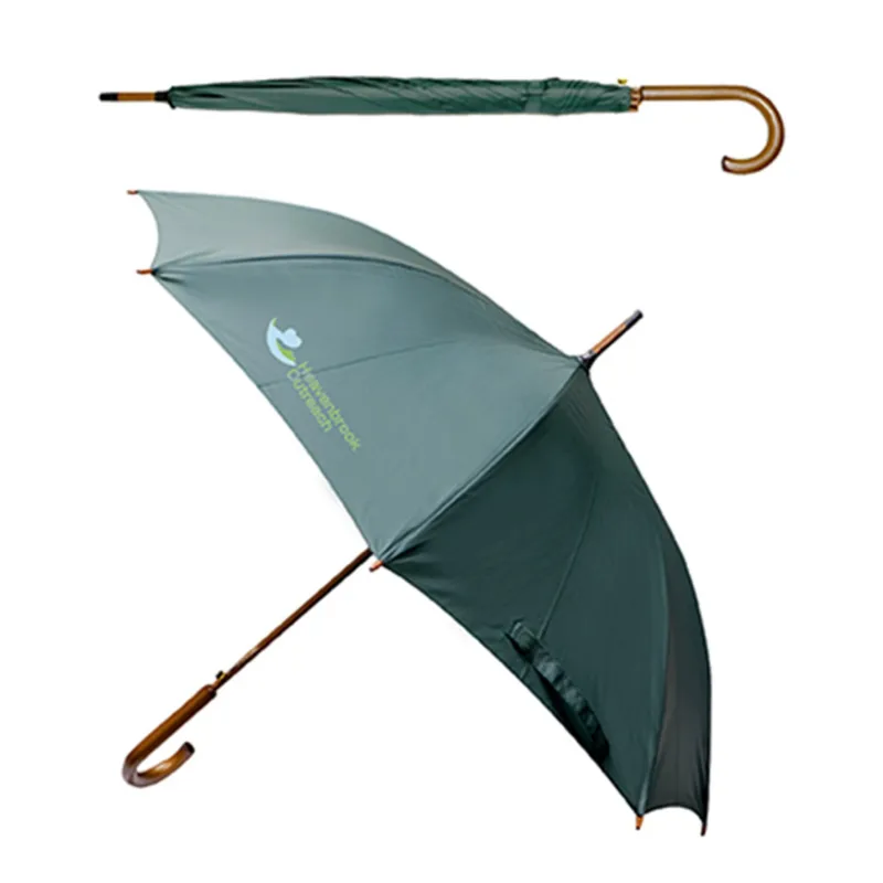 EXECUTIVE UMBRELLA: 48" Arc with Hook Handle — view 6