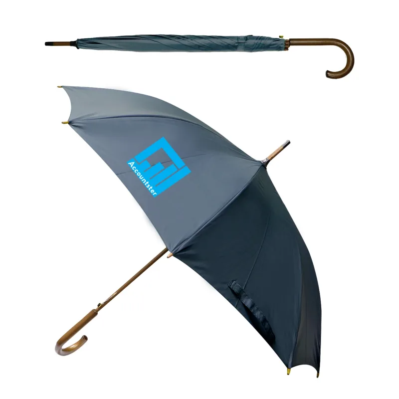 EXECUTIVE UMBRELLA: 48" Arc with Hook Handle — view 7