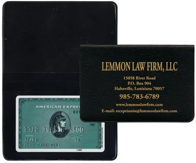Custom Personalized Executive Card Cases — view 2