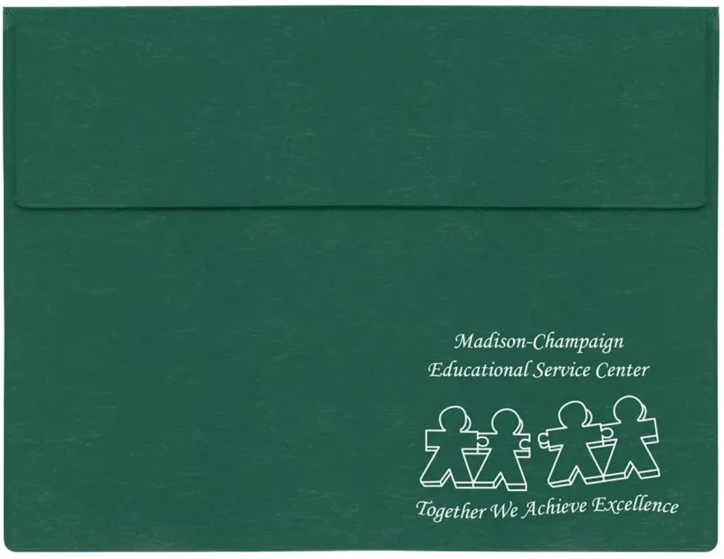 Personalized Executive Vinyl Underarm Portfolio — view 2