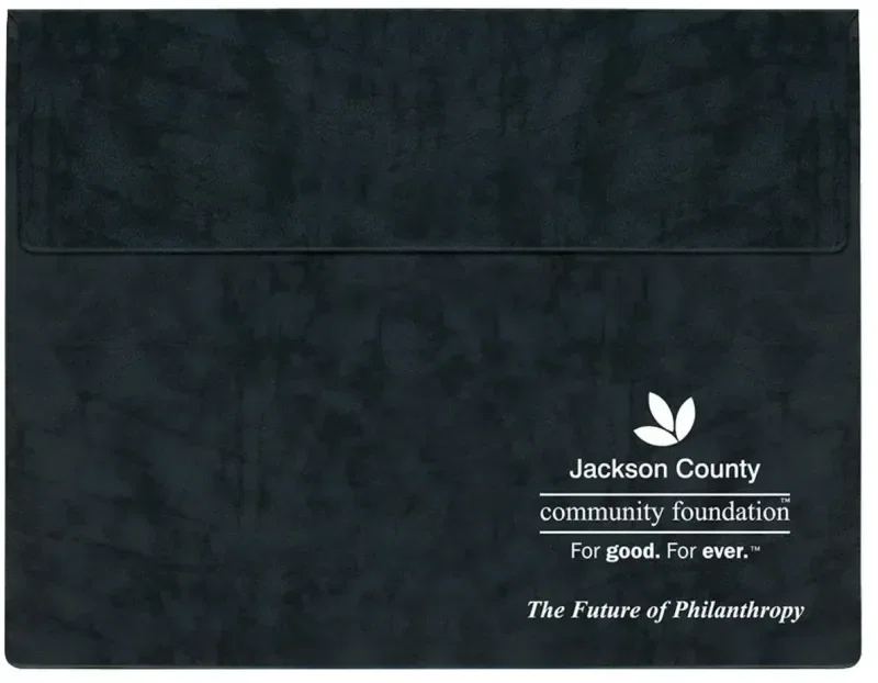 Personalized Executive Vinyl Underarm Portfolio — view 5