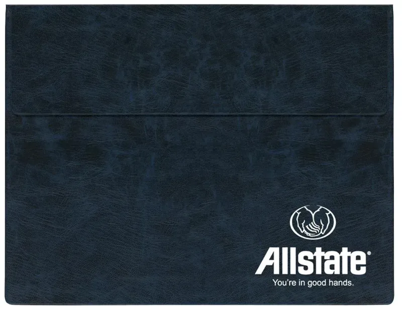 Personalized Executive Vinyl Underarm Portfolio — view 9