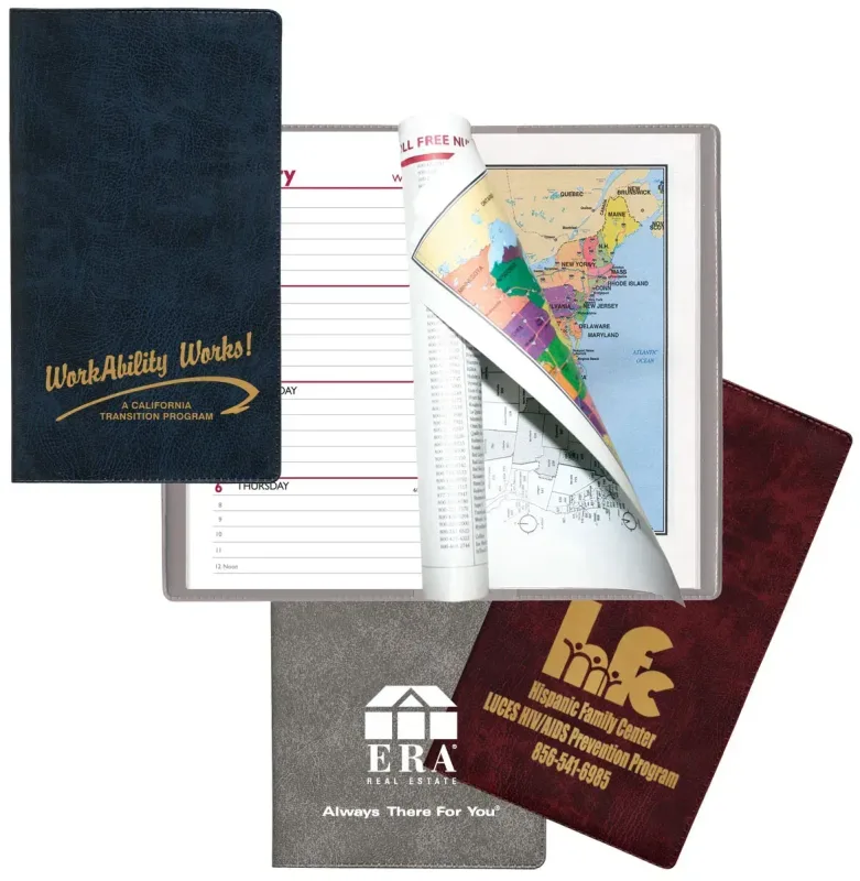 Branded Custom Vinyl Pocket Planner — view 5