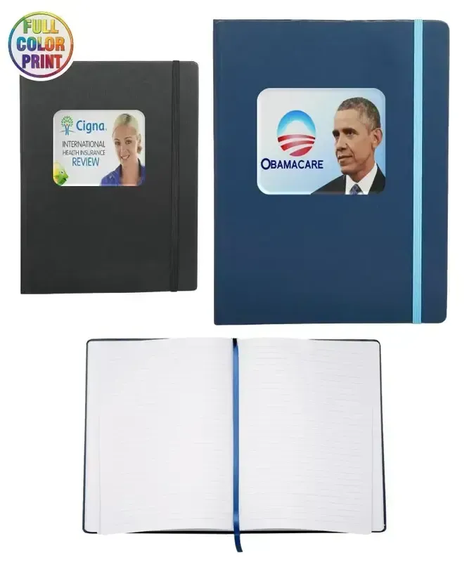 Executive XL Hardcover Notebook (7.5x10) - Dome Label Print