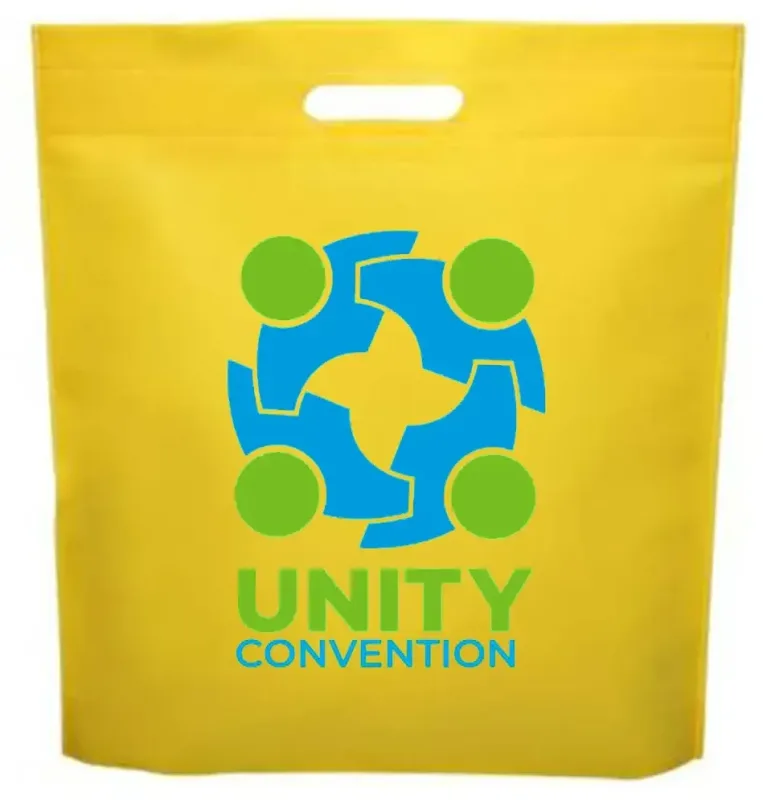 Custom Non-Woven Tote Bags - 2 Color Imprint — view 2