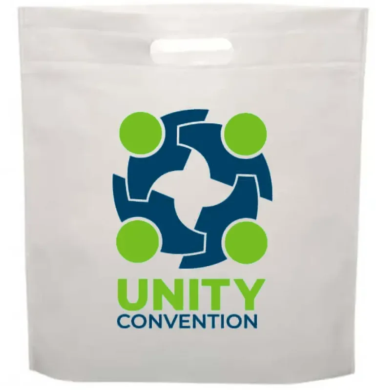 Custom Non-Woven Tote Bags - 2 Color Imprint — view 6