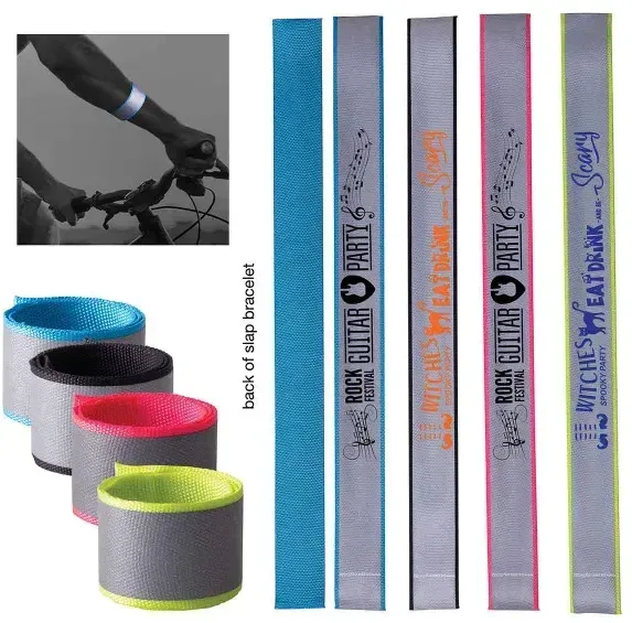Fabric Reflective Safety Bracelet โ view 1