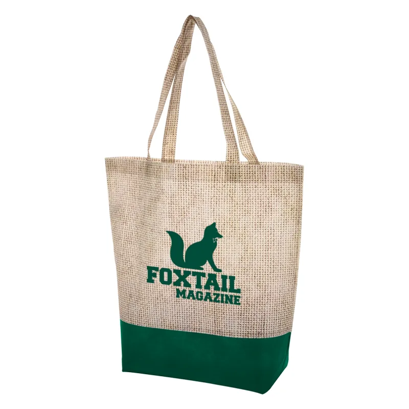 Custom Printed Fairview Non-Woven Tote Bag — view 2