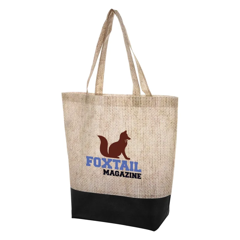 Custom Printed Fairview Non-Woven Tote Bag — view 5