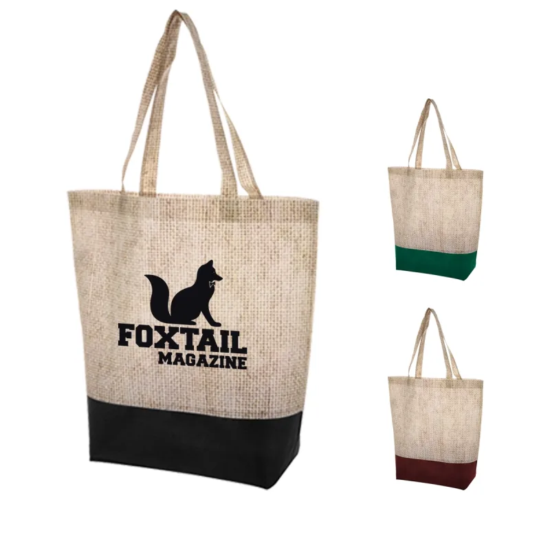 Custom Printed Fairview Non-Woven Tote Bag — view 6