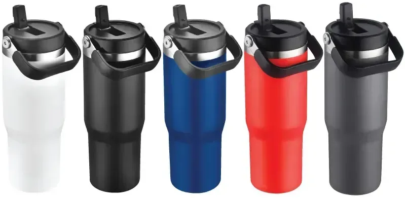 Custom Falcon 30 oz. Tumbler with Handle — view 7