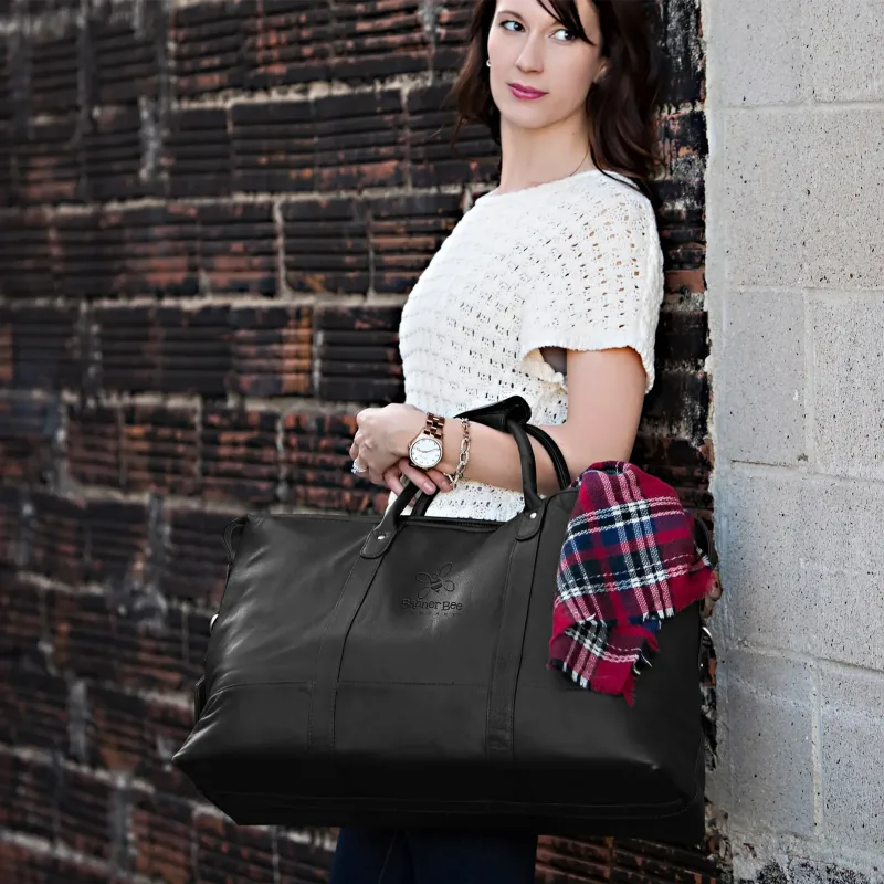 Falls Canyon Cabin Leather Duffel — view 3