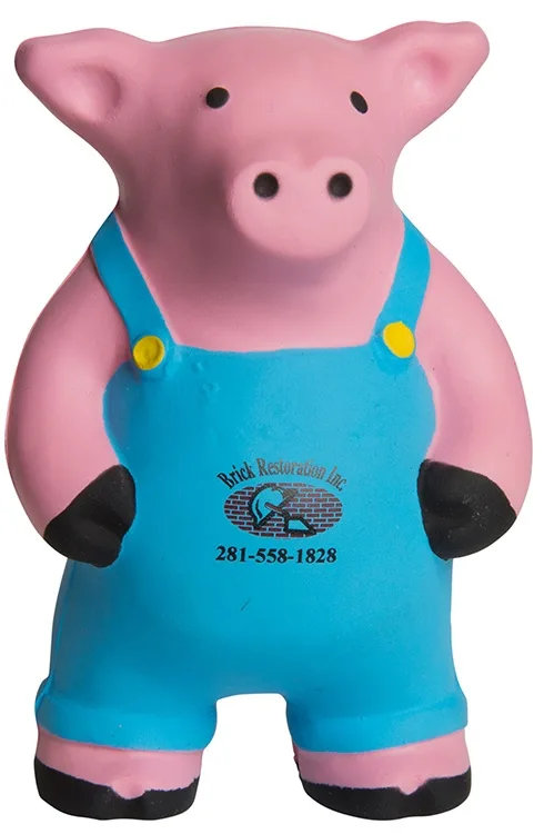 Personalized Farmer Pig Stress Reliever — view 6