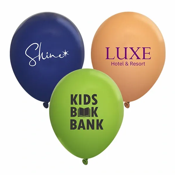 Fashion Opaque Latex Balloon (11")