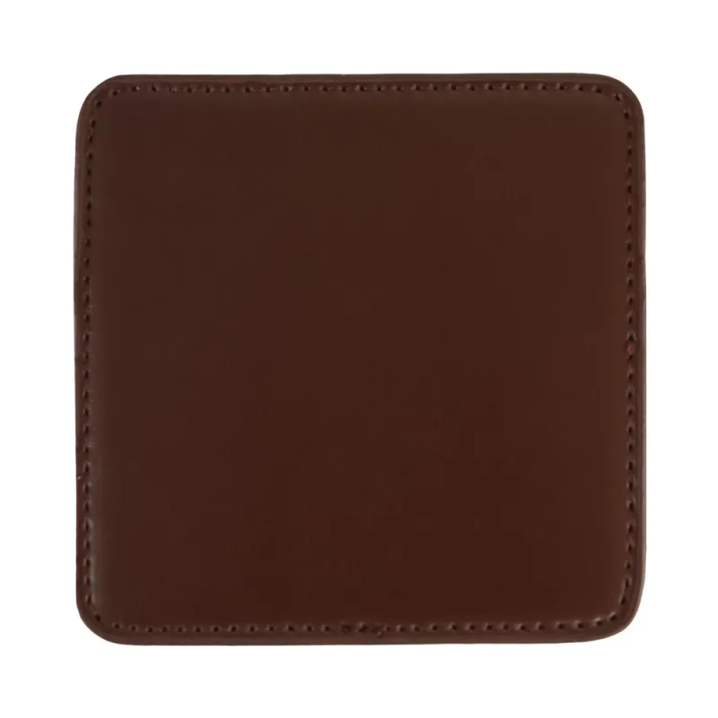 Faux Leather Coaster Square — view 5