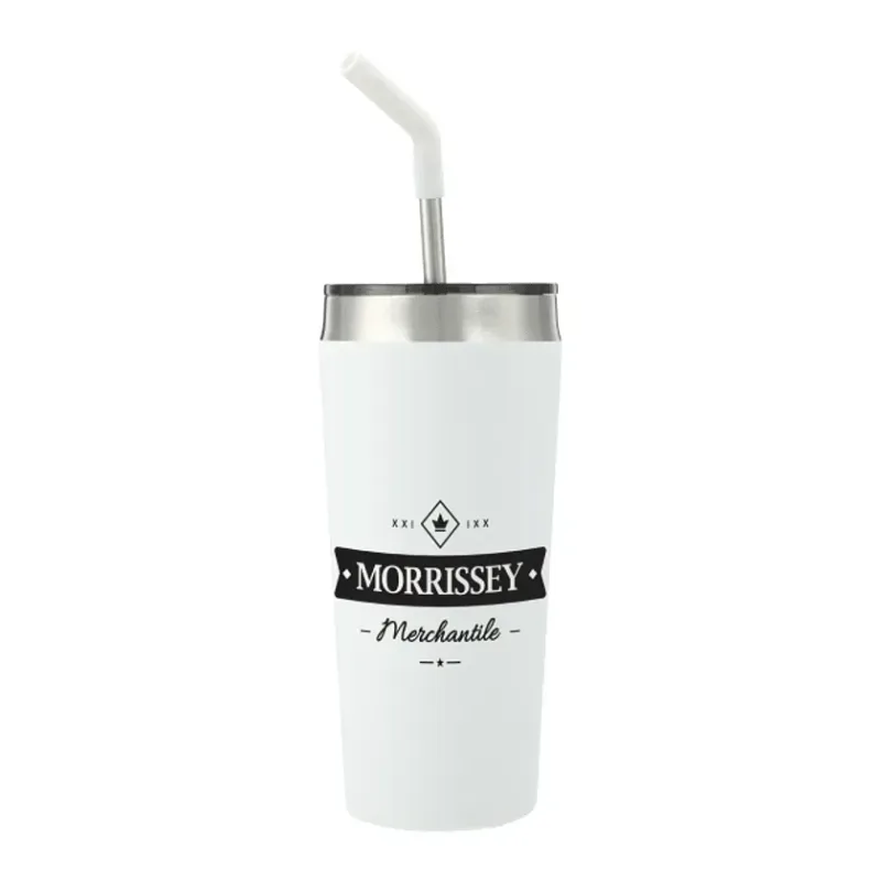Faye 20oz Vacuum Tumbler w/ SS Straw — view 7
