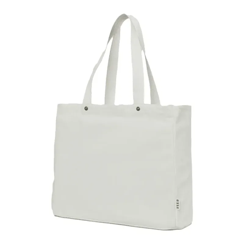 Custom FEED Organic Cotton Rivet Tote — view 2