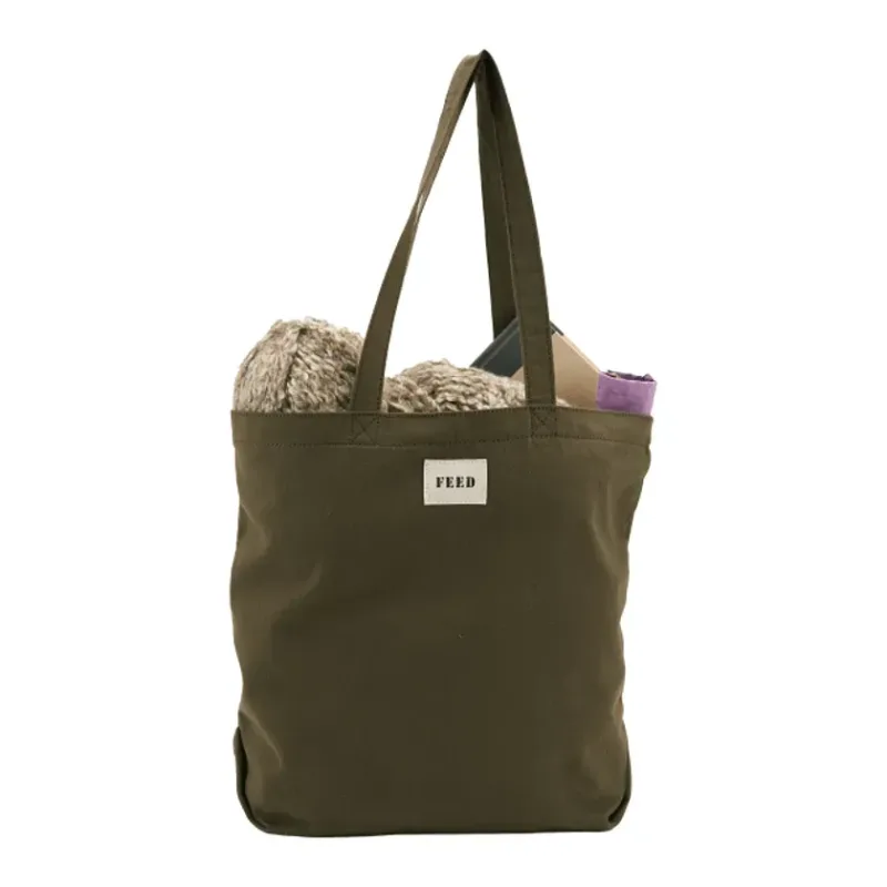 FEED Organic Cotton Shopper Tote — view 4