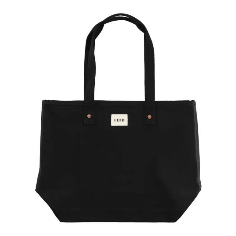 FEED Organic Cotton Weekend Tote — view 4
