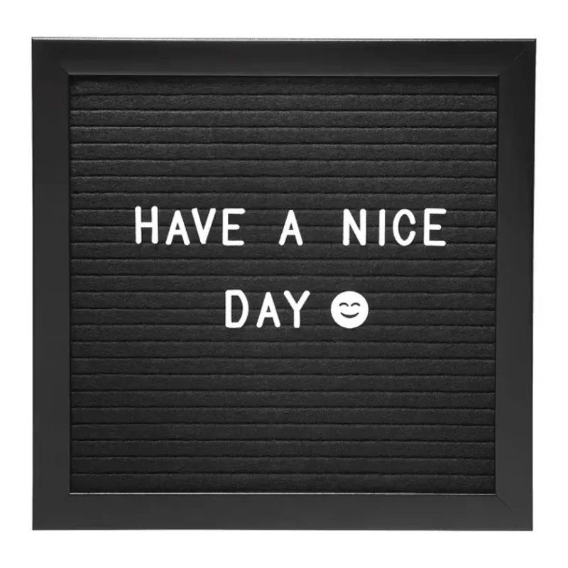 Customizable Letter Board with Symbols (10"x10") — view 2