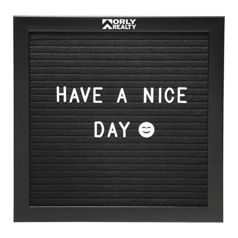 Customizable Letter Board with Symbols (10"x10") — view 5