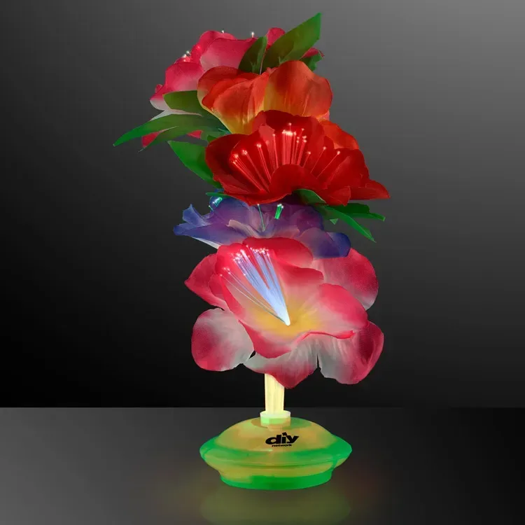 Fiber Optic LED Flower Centerpieces — view 2