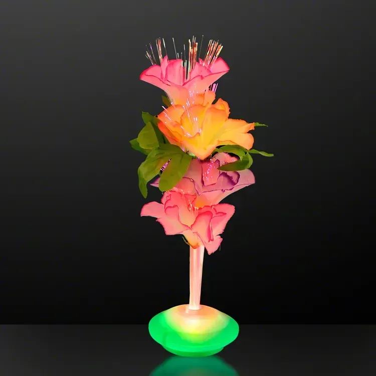 Fiber Optic LED Flower Centerpieces — view 3