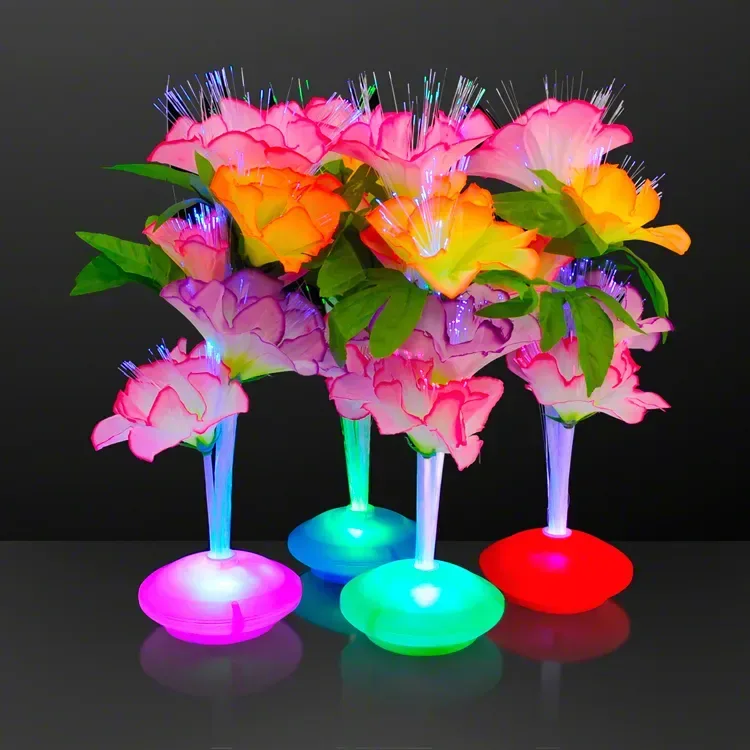 Fiber Optic LED Flower Centerpieces — view 4