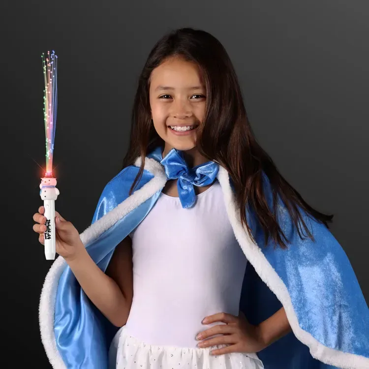 Fiber Optic Snowman Light Wand — view 3