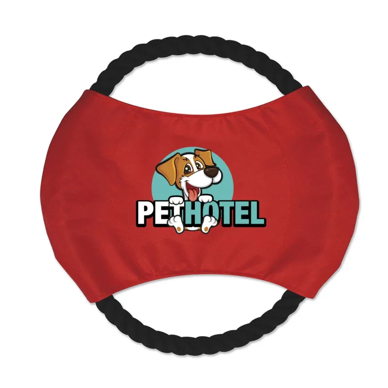 Personalized Fido Flier Dog Rope Toy — view 2