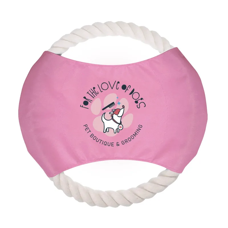 Personalized Fido Flier Dog Rope Toy — view 4