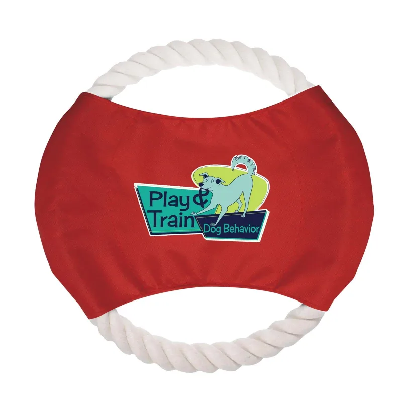 Personalized Fido Flier Dog Rope Toy — view 10