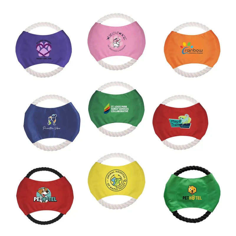 Personalized Fido Flier Dog Rope Toy — view 11