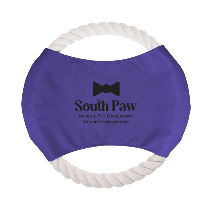 Personalized Fido Flier Dog Rope Toy — view 7