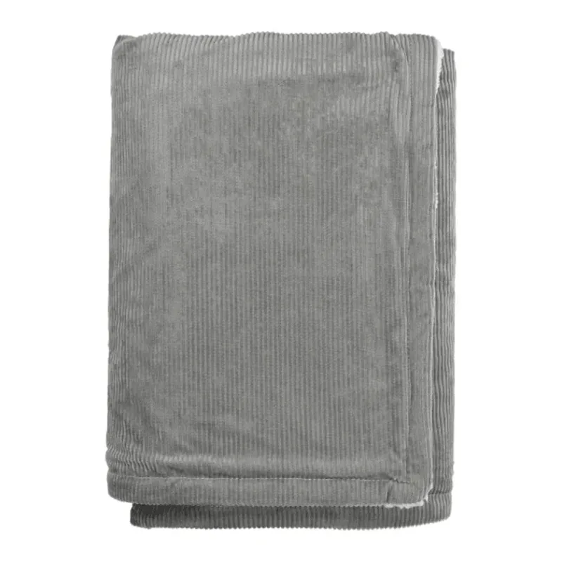 Custom Field & Co.® Corduroy Sherpa Blanket - 50"x60" — view 2