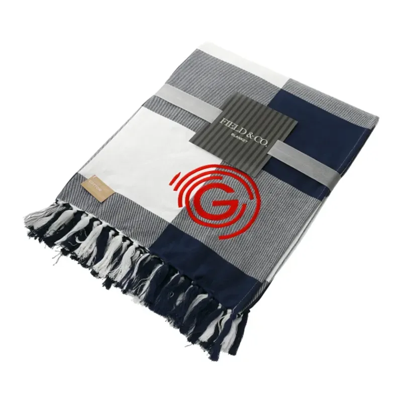 Branded Organic Cotton Throw Blanket - Field & Co.® (60"x70") — view 10
